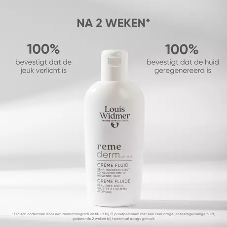 Louis Widmer Remederm Crème Fluide Licht Geparfumeerd 200 ML