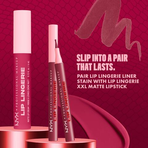 NYX Professional Makeup Lip Lingerie Liner Stain 02 Naughty Nude Bruin