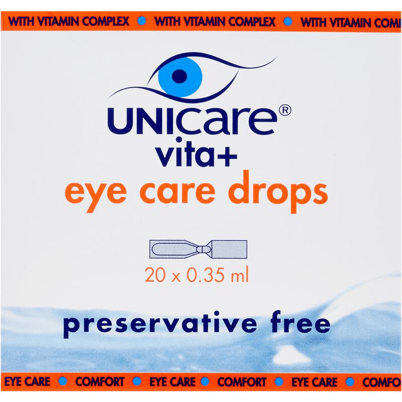 Unicare Vita+ Eye Care Drops 20 x 0,35 ML