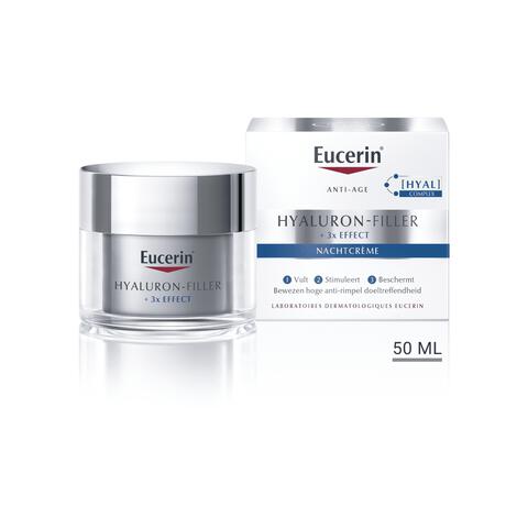 Eucerin Hyaluron-Filler + 3x EFFECT Nachtcrème 50 ML
