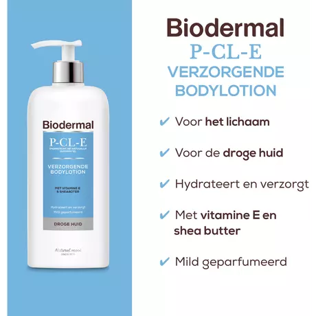 Biodermal P-CL-E Hydraterende Bodylotion 400 ML