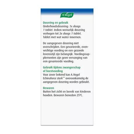 A.Vogel Echinaforce Sterk Tabletten 60 stuks