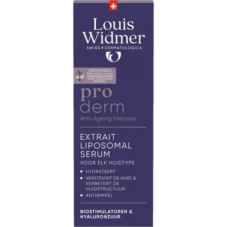 Louis Widmer Proderm Extrait Liposomal Serum Licht Geparfumeerd 30 ML