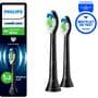 Philips Sonicare Optimal White Opzetborstel Zwart 2 pack - HX6062/88