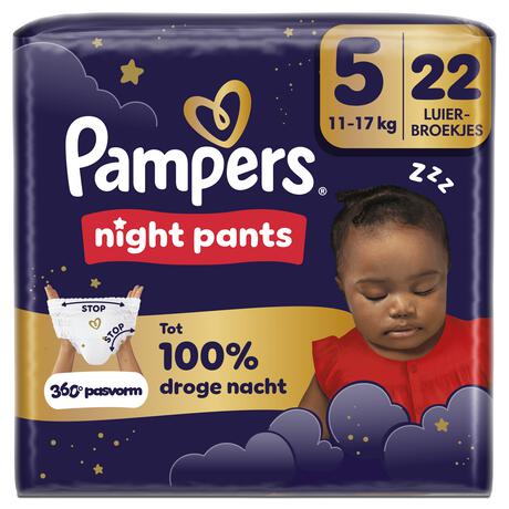 Pampers Baby Dry Night Pants Luierbroekjes Maat 5 11-17 KG 22 stuks