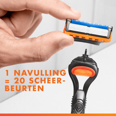 Gillette Fusion5 Scheersysteem Met 2 Navulmesjes