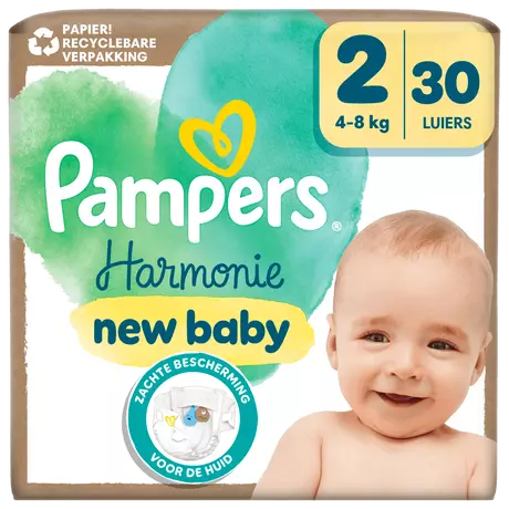 Pampers Harmonie Luiers Maat 2 4-8 kg 30 stuks