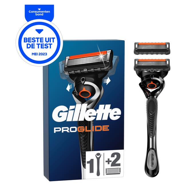 Gillette ProGlide Scheersysteem Met 2 Navulmesjes
