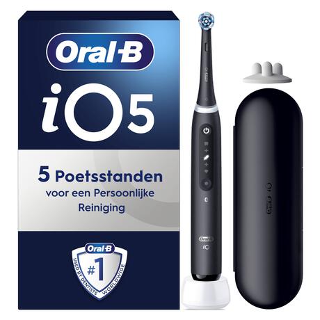Oral-B iO 5s Zwart Elektrische Tandenborstel