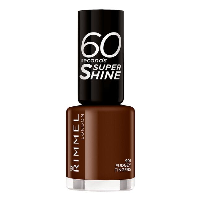 Rimmel London 60 Seconds Supershine Nailpolish -901 Darkest Desires