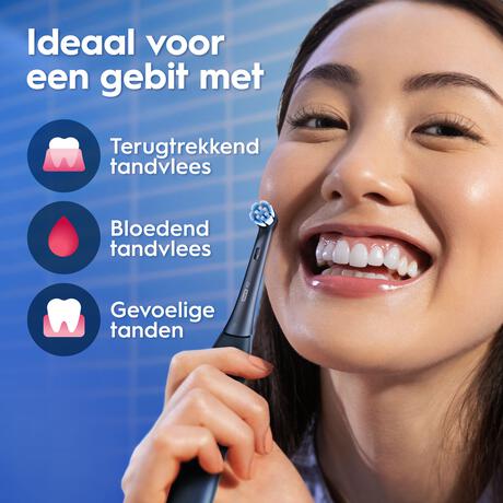 Oral-B iO 3s Zwart Elektrische Tandenborstel