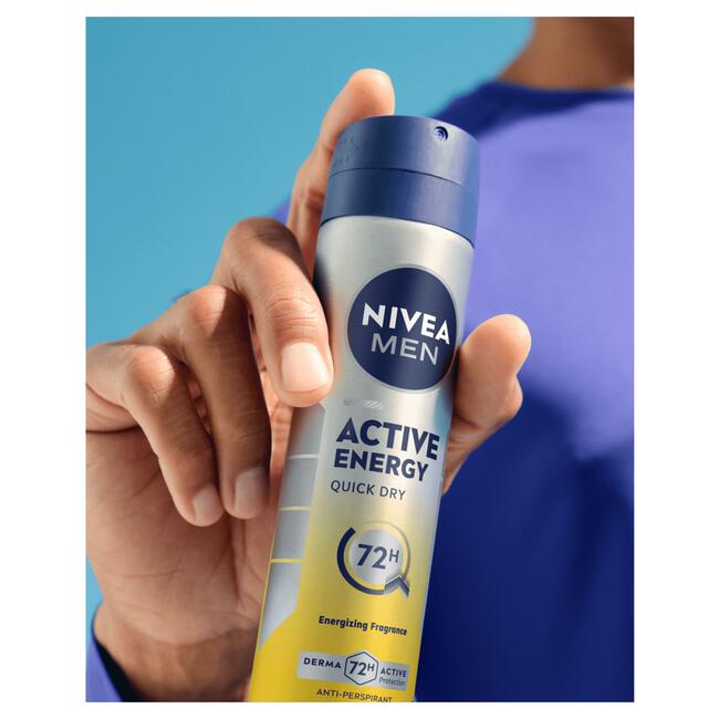NIVEA MEN Active Energy Deodorant Spray 150 ML