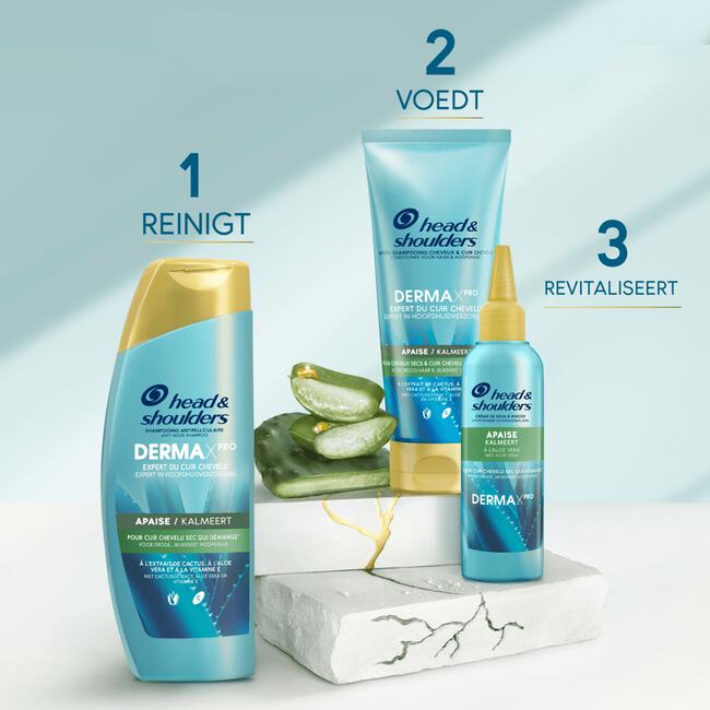 Head & Shoulders Derma X Pro Kalmeert Anti-Roos Conditioner 200ML