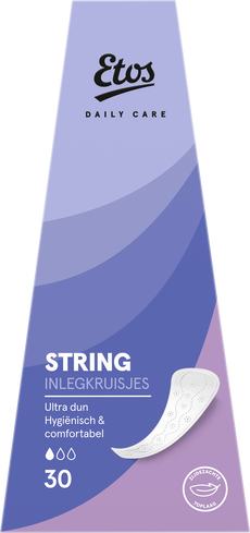 Etos String Inlegkruisjes Ultra Dun 30 stuks