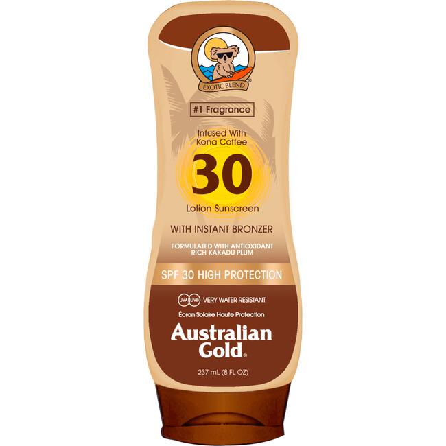 Australian Gold Bronzer Lotion Sunscreen SPF30