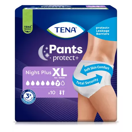 Tena Pants Night Plus Extra Large 10 Stuks