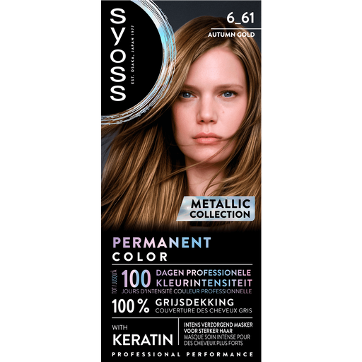 Syoss Metallic Collection Haarverf 6-61 Autumn Gold