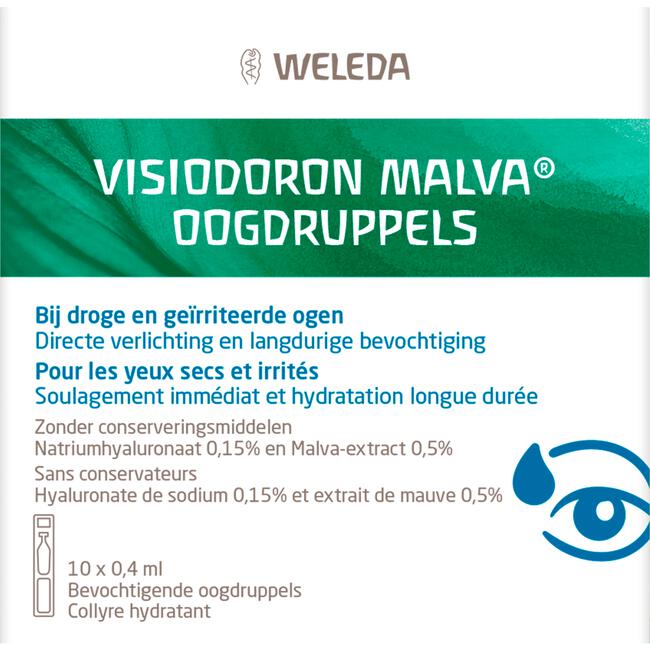 Weleda Visiodoron Malva Oogdruppels Ampullen 0,4 ML
