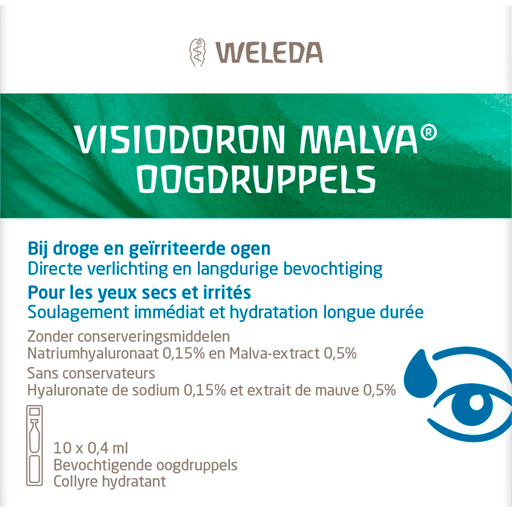 Weleda Visiodoron Malva Oogdruppels Ampullen 0,4 ML