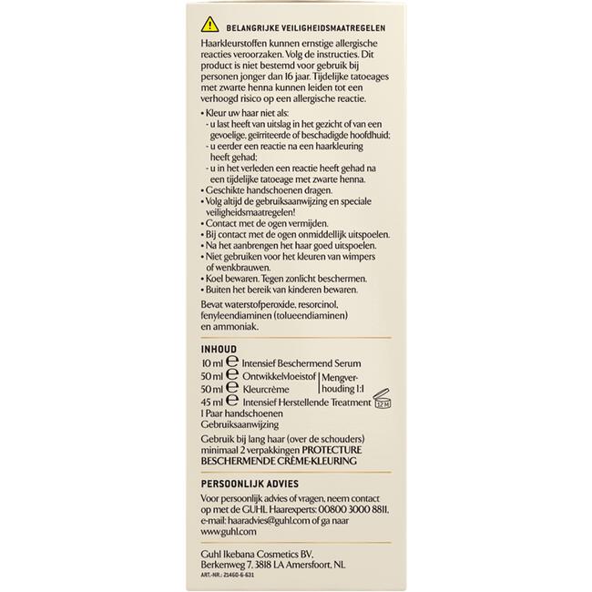 Guhl Protecture Beschermende Crème-Haarkleuring 8 Lichtblond 2x50 ML
