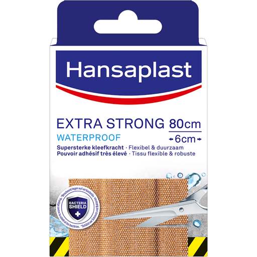 Hansaplast Extra Strong Waterproof Pleisters 80cm x 6cm