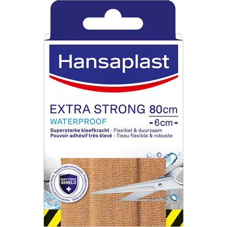 Hansaplast Extra Strong Waterproof Pleisters 80cm x 6cm