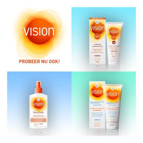 Vision Zonnebrand SPF50 Spray 180 ML
