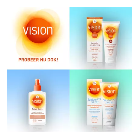 Vision Zonnebrand SPF50 Spray 180 ML