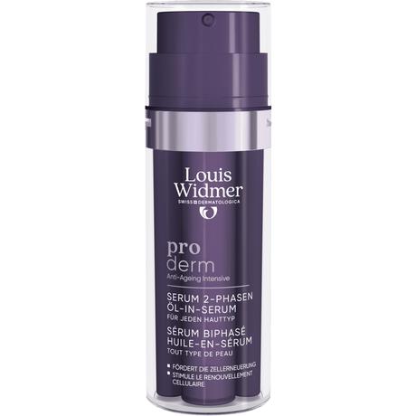 Louis Widmer Proderm Tweefasig Serum Olie-In-Serum Licht Geparfumeerd 35 ML