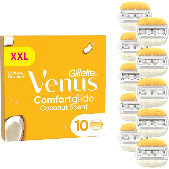 Gillette Venus ComfortGlide Coconut Navulmesjes 10 Stuks