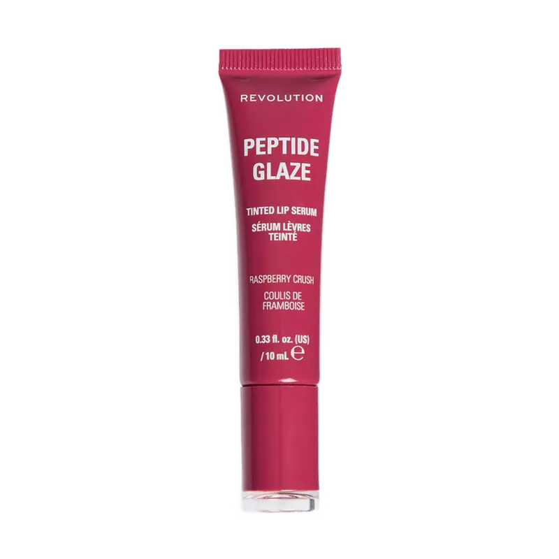 Revolution Peptide Glaze Tinted Lip Serum Raspberry Crush
