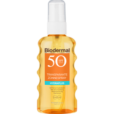 Biodermal Hydra Plus Transparante Zonnespray SPF 50 175 ML