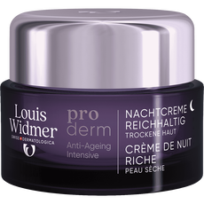Louis Widmer Proderm Nachtcrème Rijke Textuur Zonder Parfum 50 ML