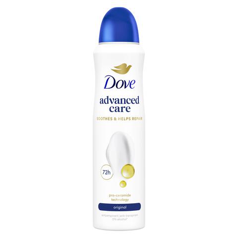 Dove Advanced Care Original Anti-Transpirant Deodorant Spray 150 ML