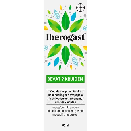 Iberogast Druppels Bij Prikkelbare Maag- En Darmklachten 50 ML
