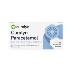 Curalyn Paracetamol 500 mg Filmomhulde Tabletten 50 stuks&nbsp;