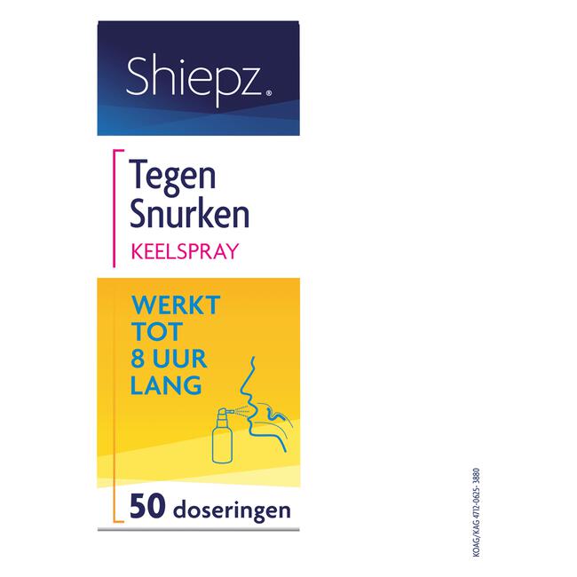 Shiepz anti snurk keelspray