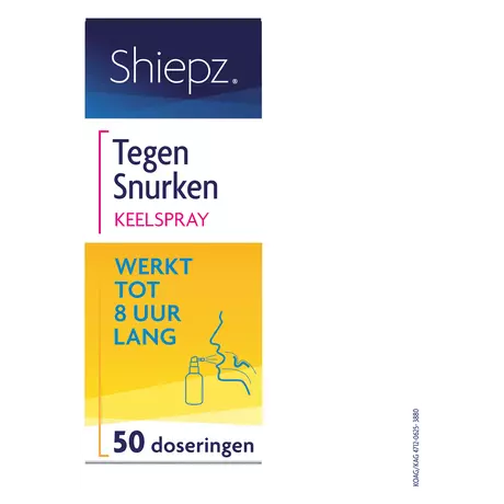 Shiepz Anti Snurk Keelspray 23,5 ML