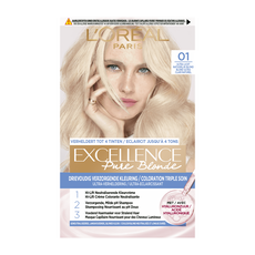 L'Oréal Paris Excellence Crème Verzorgende Crèmekleuring 01 Ultra Licht Natuurlijk Blond