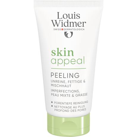 Louis Widmer Skinappeal Peeling Zonder Parfum 50 ML