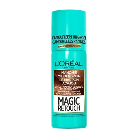 L'Oréal Paris Magic Retouch Camouflerende Uitgroeispray Mahonie Middenbruin 75 ML