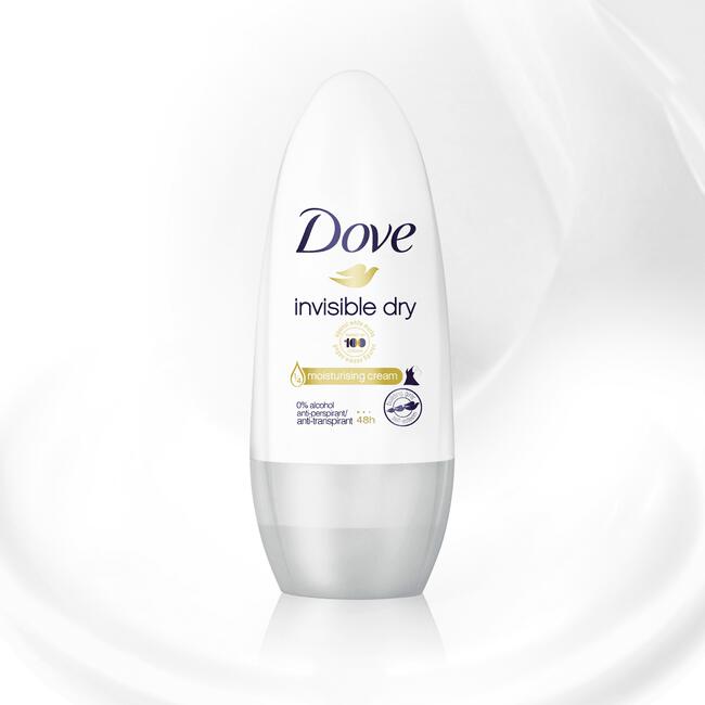Dove Invisible Dry Anti-Transpirant Deodorant Roller 50 ML