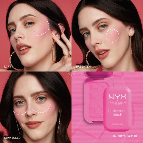 NYX Professional Makeup Buttermelt Blush Butta Cherry Pop