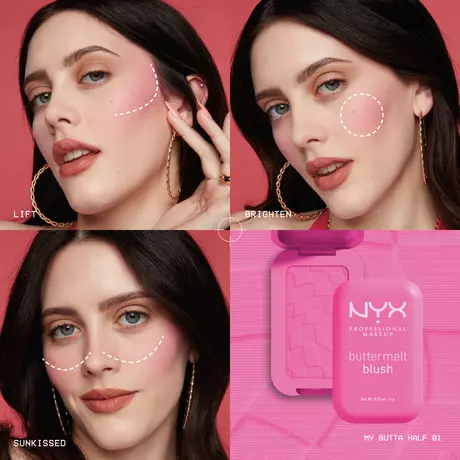 NYX Professional Makeup Buttermelt Blush Butta Cherry Pop