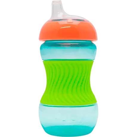 Nuby Mini Easy Grip Drinkbeker Siliconen Huls 4+ Maanden Groen 180 ML