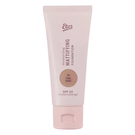 Etos Moisturizing Mattifying Foundation SPF 20 06 Cool Beige