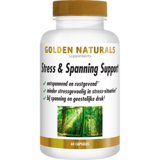 Golden Natirals Stress & Ontspanning Support Capsules 60 stuks