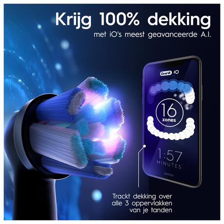 Oral-B iO 9S Zwart Elektrische Tandenborstel 