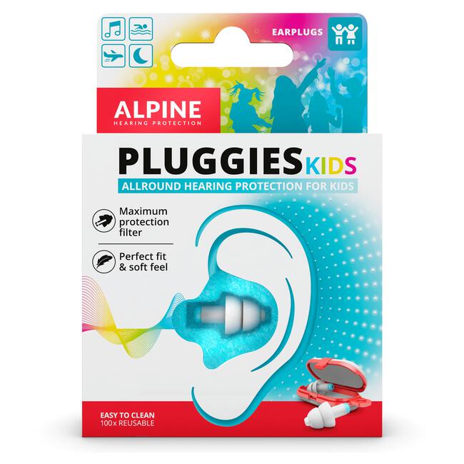 Alpine Pluggies Kids Herbruikbare Oordoppen Voor Kinderen 1 paar