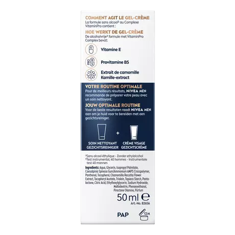 NIVEA MEN Sensitive Huid & Stoppelbaard Gel 50 ML